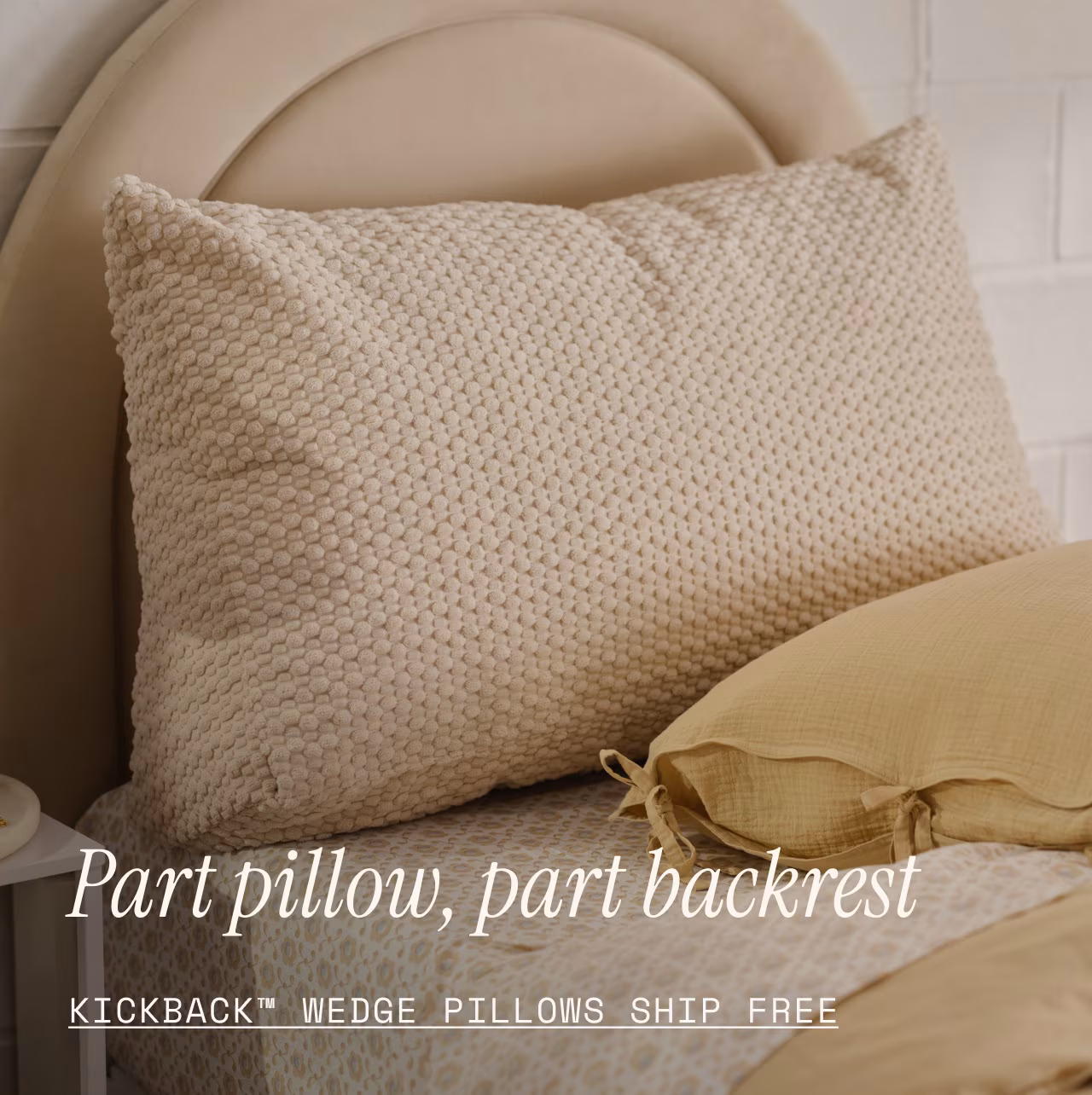 KICKBACK™ WEDGE PILLOWS SHIP FREE