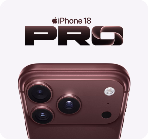 Apple iPhone 18 Pro Learn more