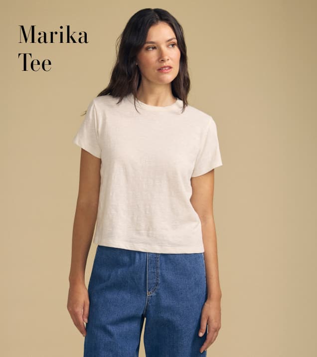 Image of model wearing Marika in Beach.