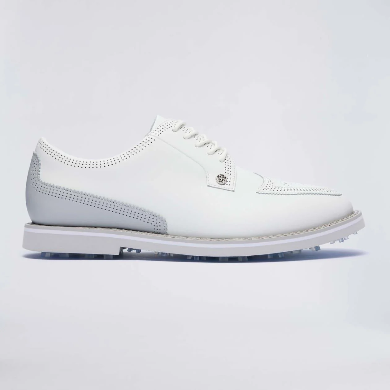 Image of Gallivanter Leather Brogue Golf Shoes 