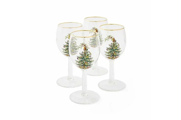 Spode Christmas Tree vinglas 36 cl 4-pack