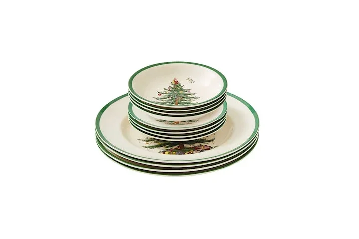 Spode Christmas Tree julservis, 12 delar