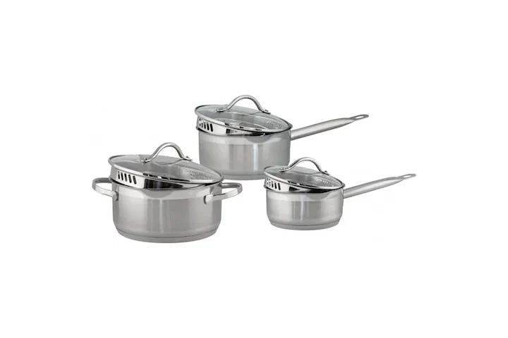 Nordkök Kastrullset Pro II, 3 delar