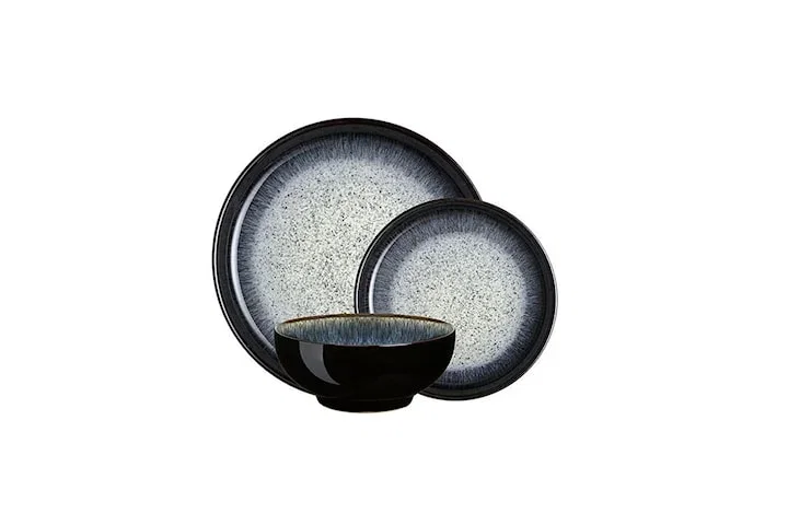 Denby Halo Coupe tallriksset 12-delar