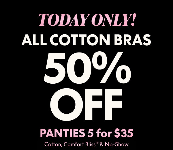 Cotton Bras 50% Off