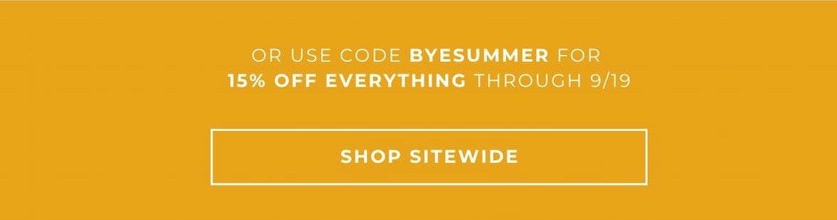 Shop Sitewide