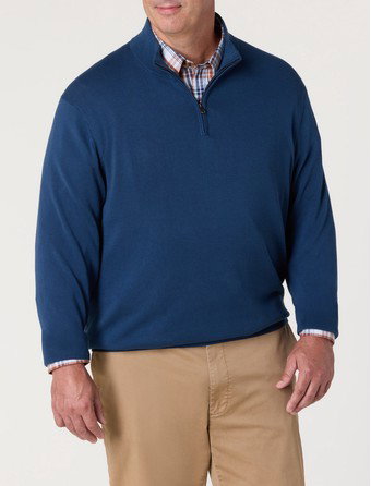 1/4-Zip Pullover Sweater