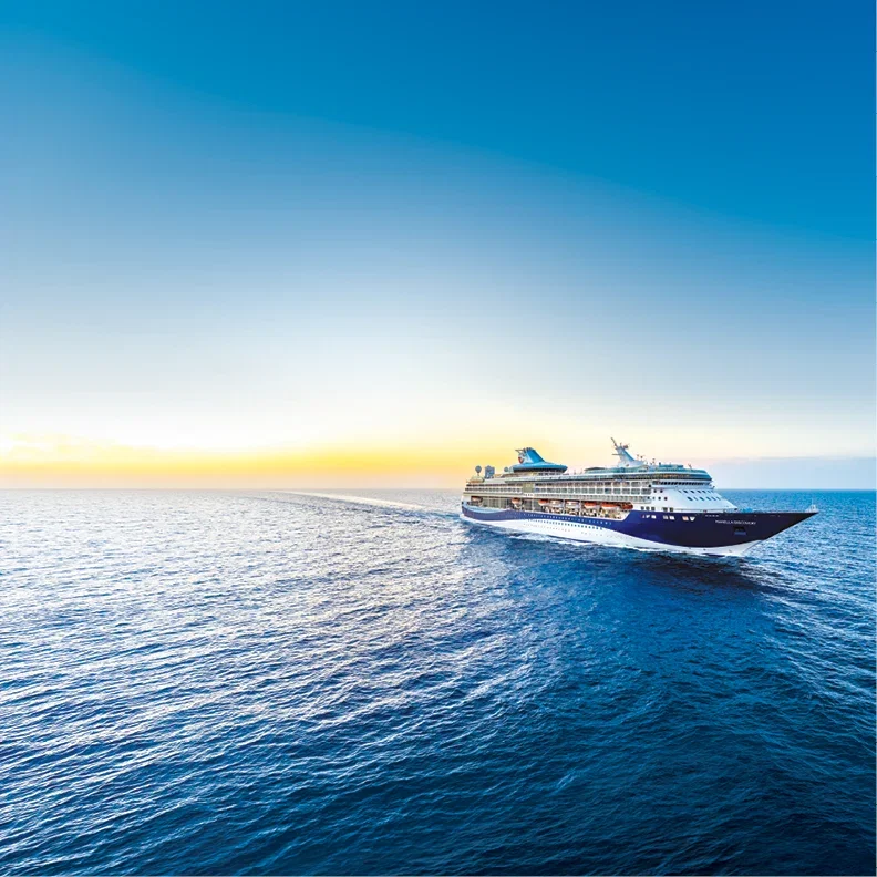 Marella Discovery sailing at sea