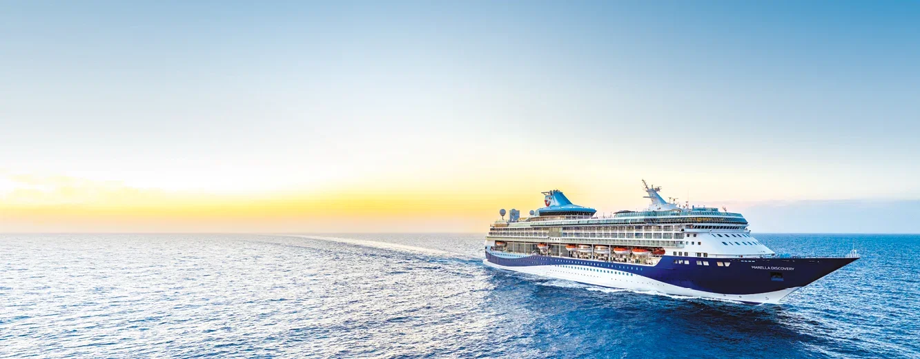 Marella Discovery sailing at sea