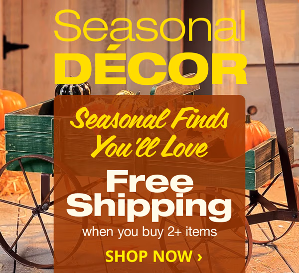 Shop Seasonal Décor