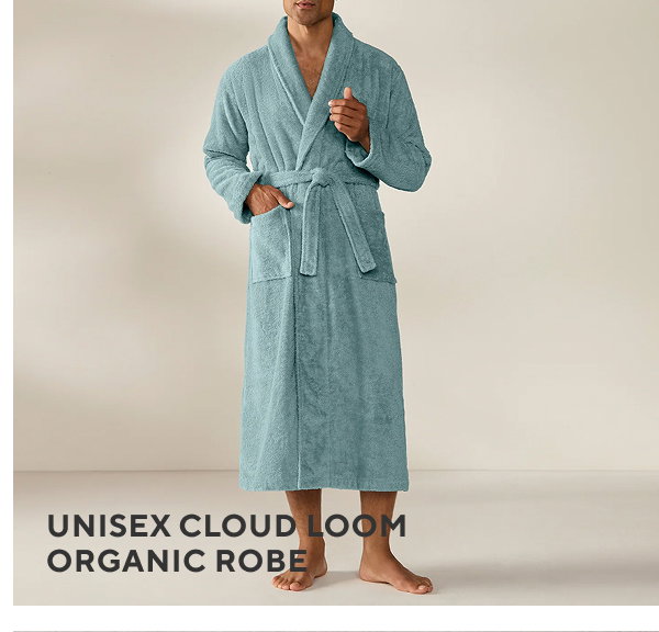 Unisex Cloud Loom Organic Robe