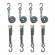 Bass Pro Shops Ratchet Strap Tie-Downs - 4 Pack
