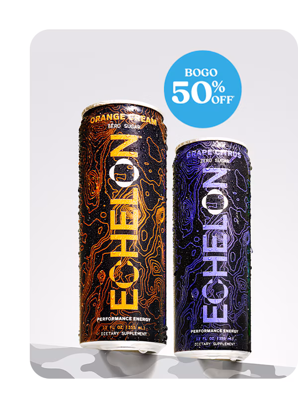 BOGO 50% OFF - Echelon Performance Energy Drinks. Shop for these products