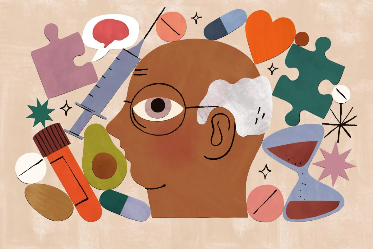 An abstract illustration of a person | Clare Owen for Vox