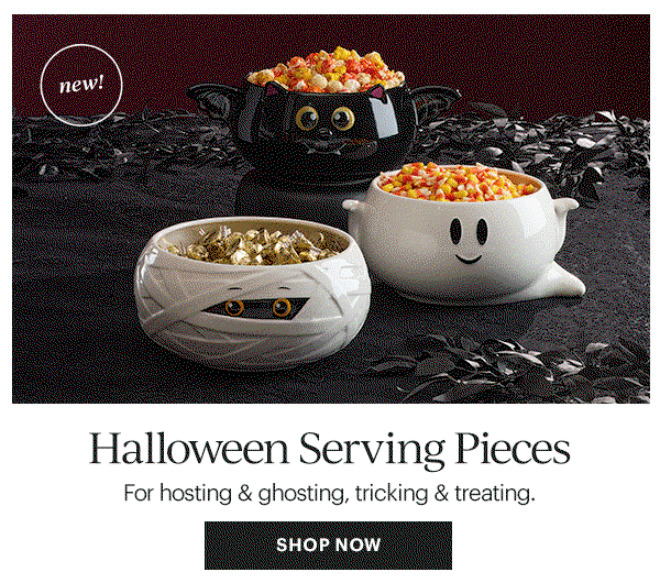 Halloween Serving Pieces For hosting & ghosting 