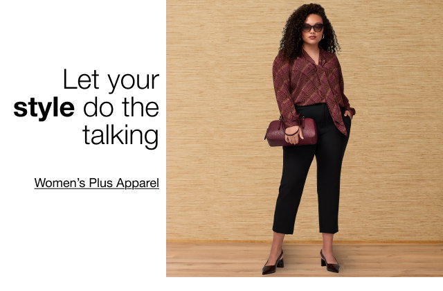 Let your style do the talking | Women's Plus Apparel