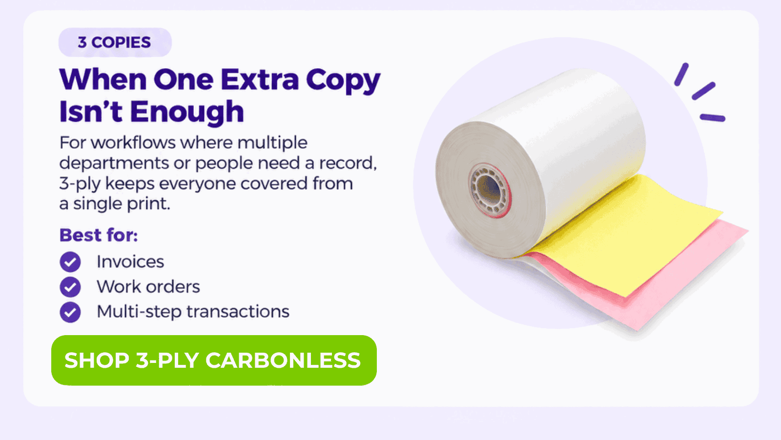 3-Ply Carbonless
