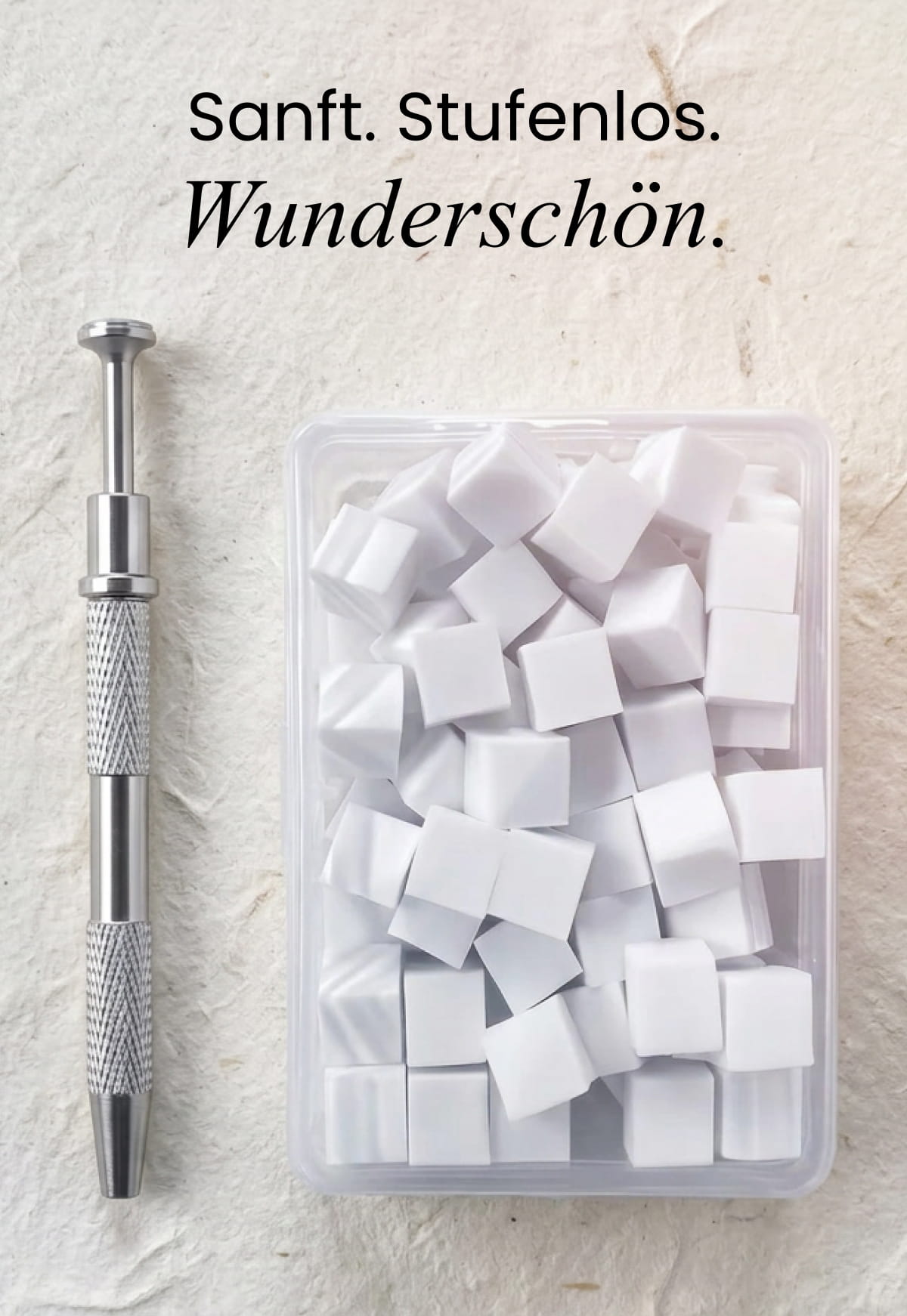 Sanft. Stufenlos. Wunderschön.