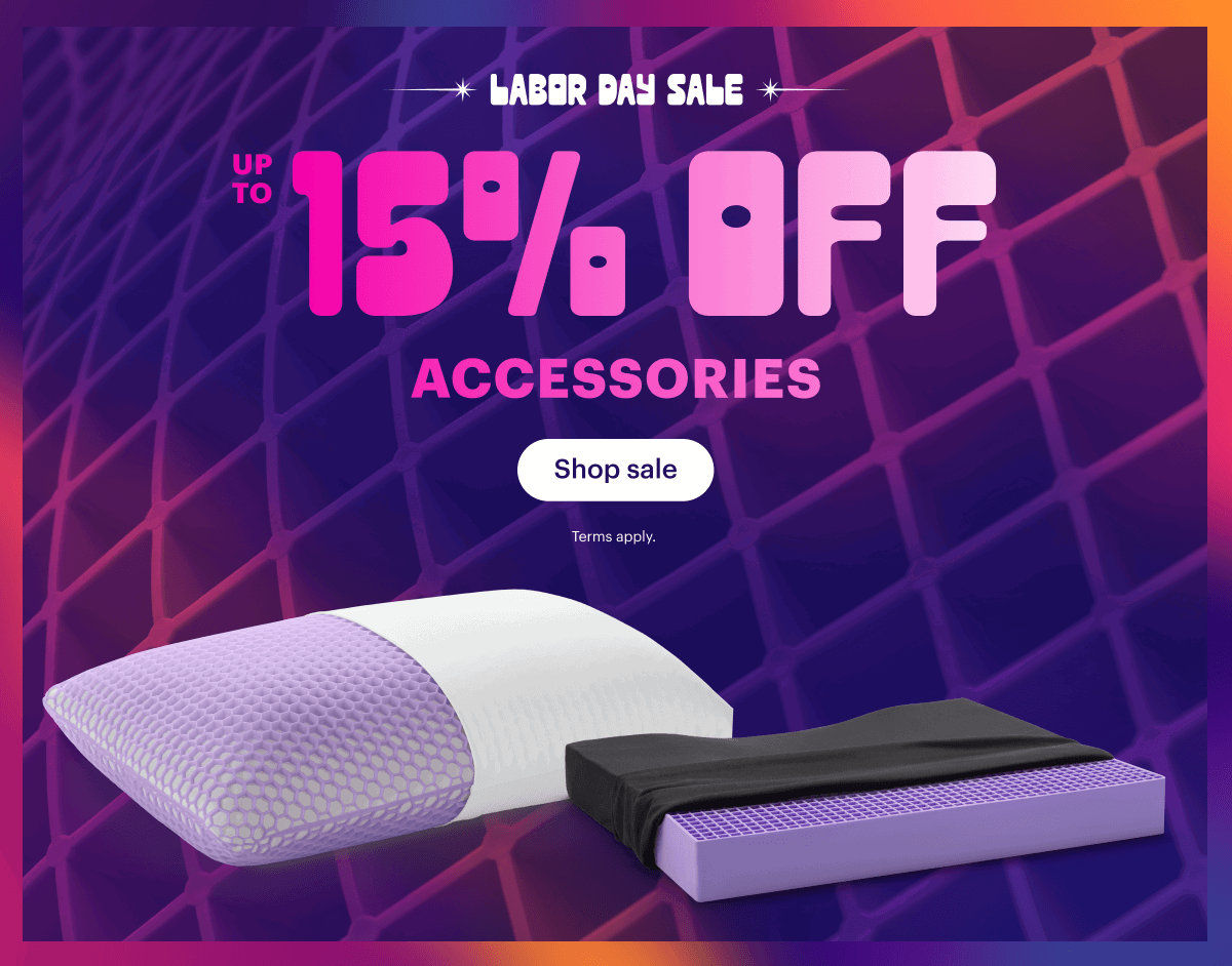 Up to 15% off accessories