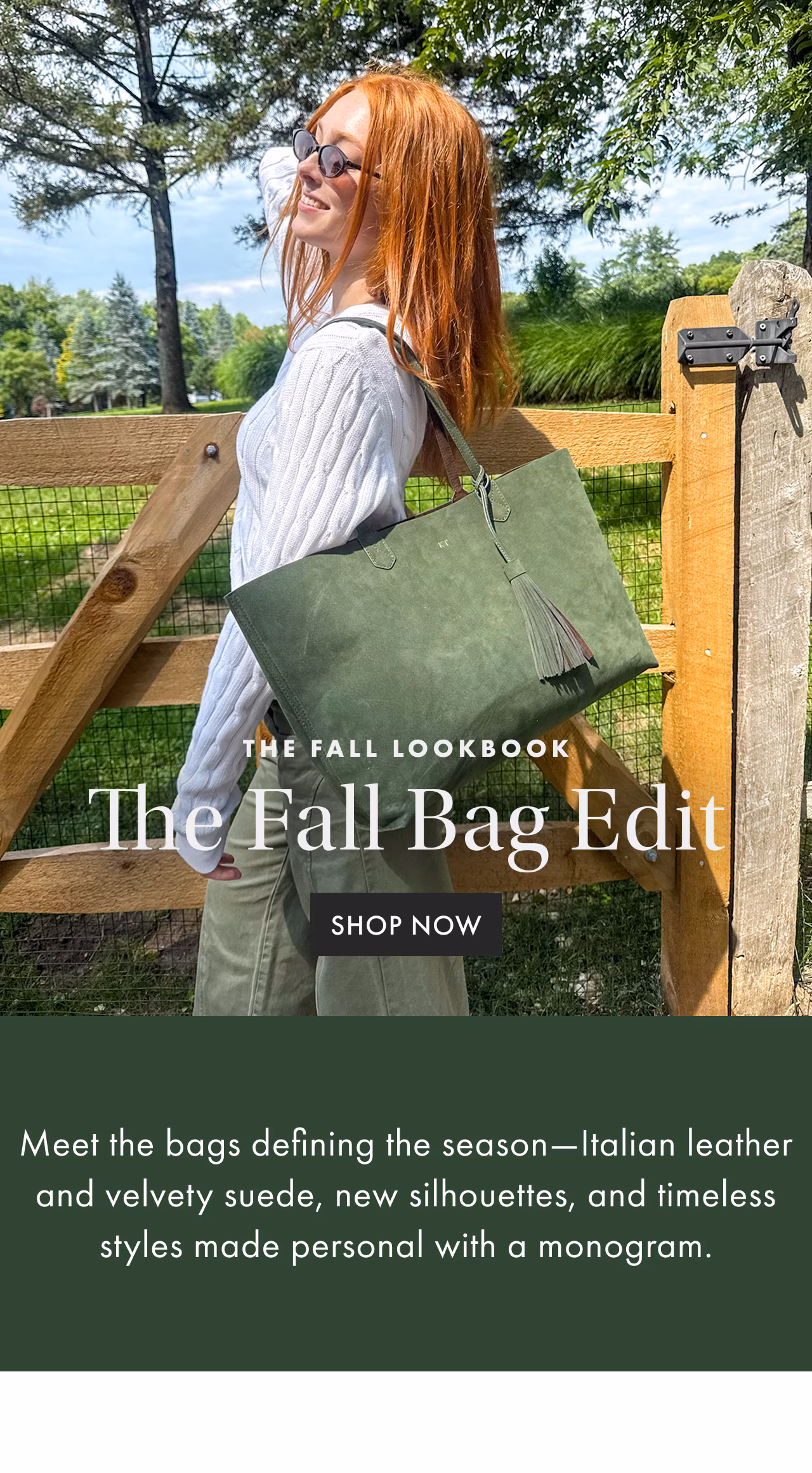 The Fall Lookbook - The Fall Bag Edit - Shop Now