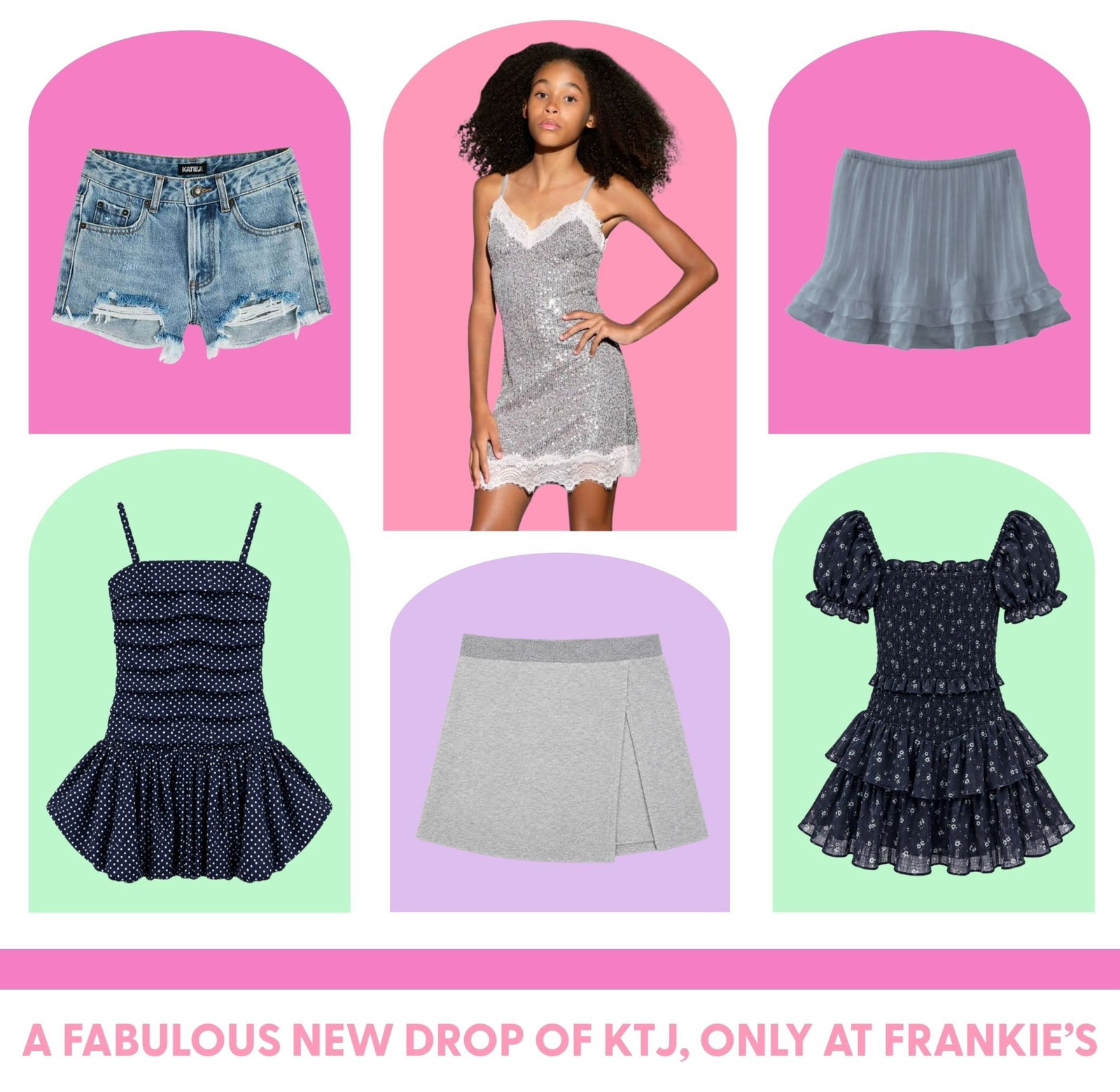 A Fabulous new drop of KTJ only at Frankie's