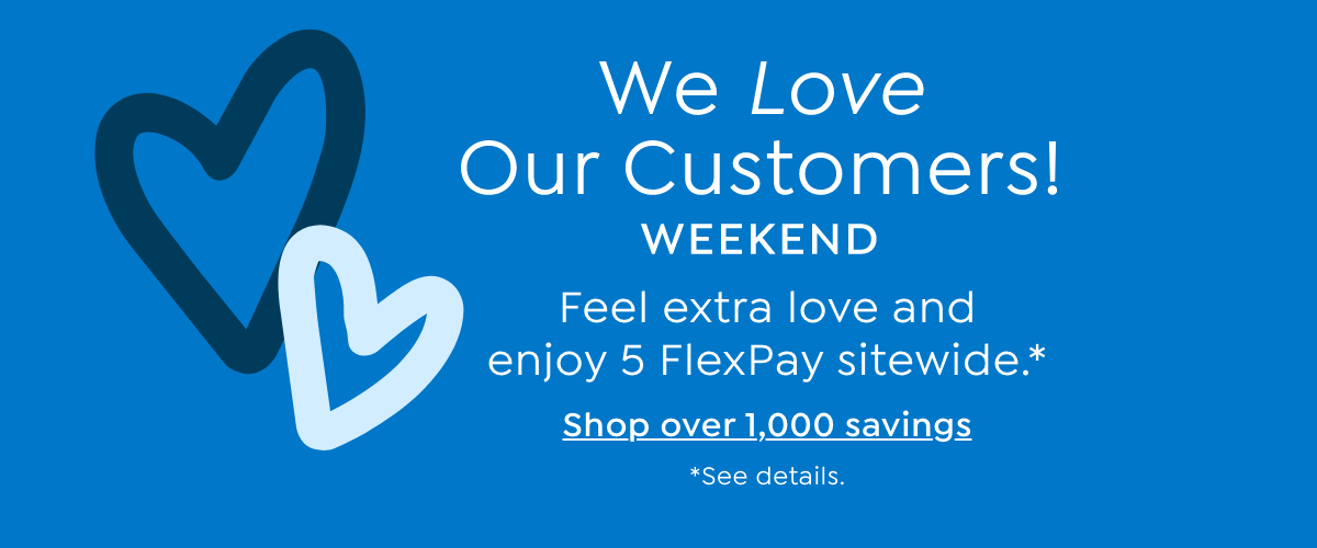 Enjoy 5 FlexPay Sitewide