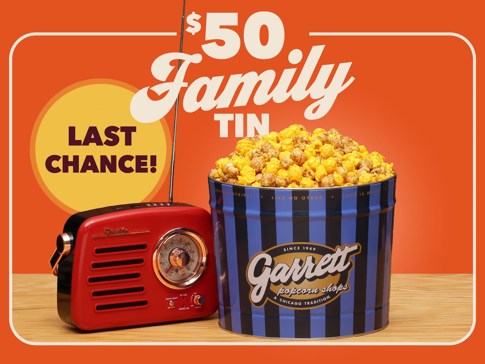 $50 Family Tin Last Chance