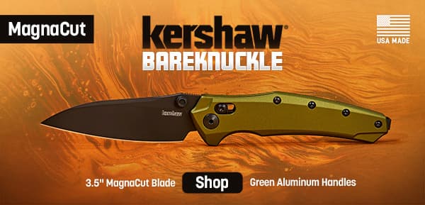 Kershaw 6777 Bareknuckle DuraLock USA-Made KVT Flipper Knife