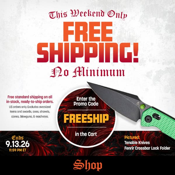 Free Shipping This Weekend
