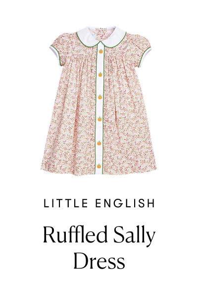 Little English, Ruffled Sally Dress