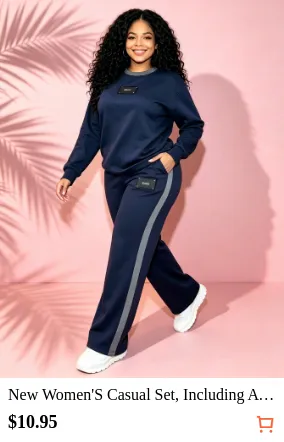 New Women S Casual Set Including A...