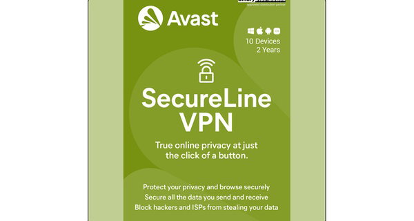 AVAST Secureline VPN - 10 Devices for 1 or 2 Years