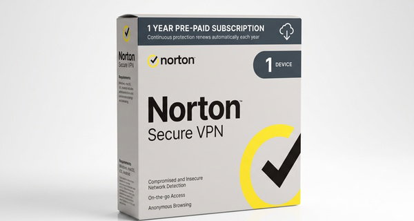 Norton Secure VPN – 1 Device, 1-Year Subscription - 55% Off