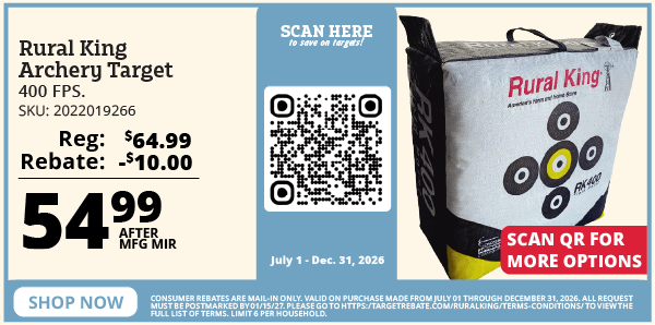 ARCHERY TARGET REBATE