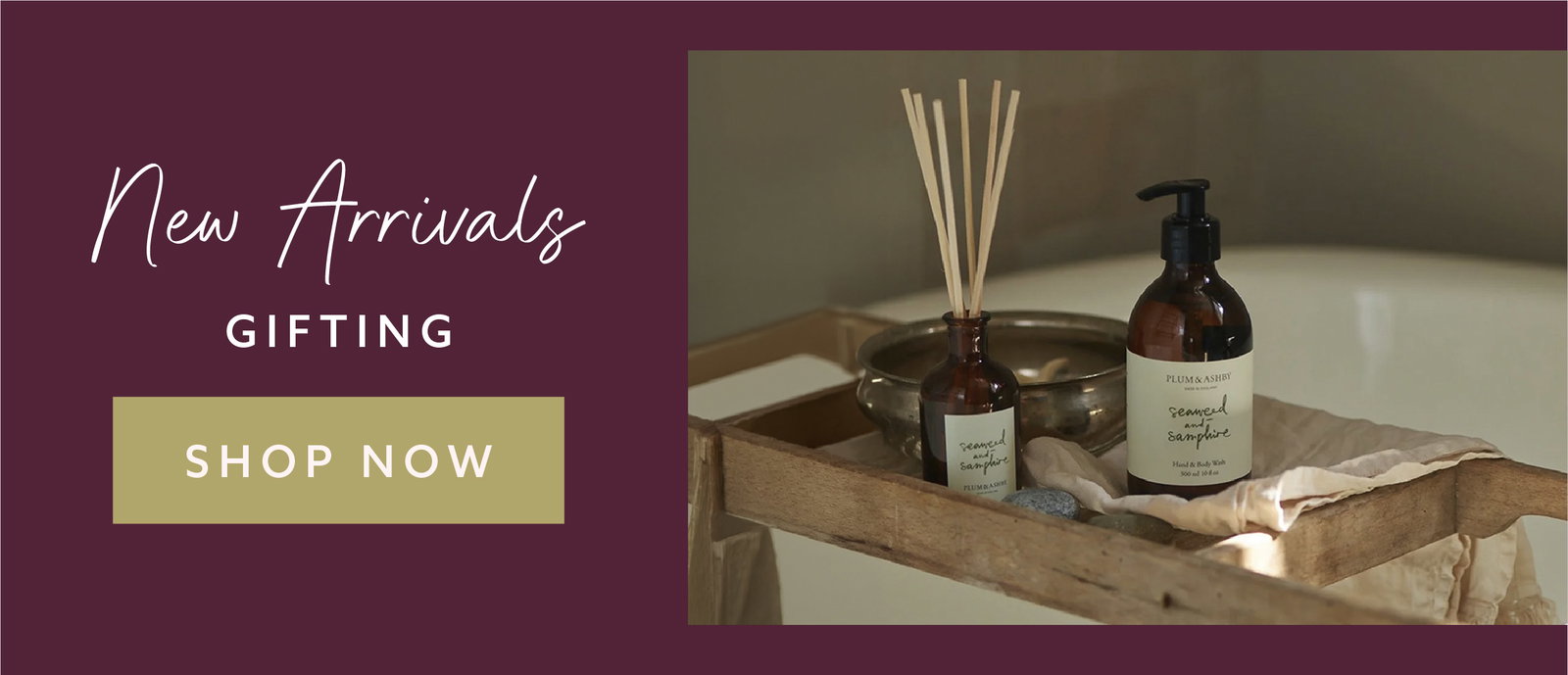 New gifting arrivals from Whistlefish, including Plum & Ashby home fragrance. Shop gifting.