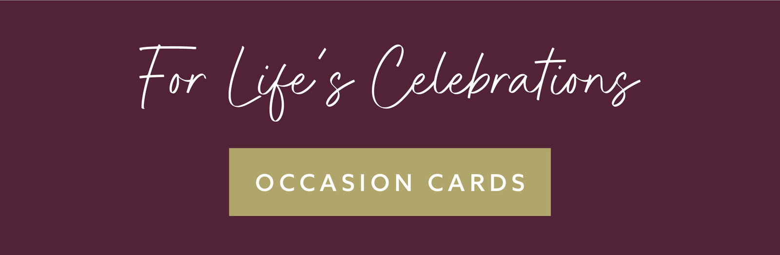 For life’s celebrations. Shop Whistlefish occasion cards.