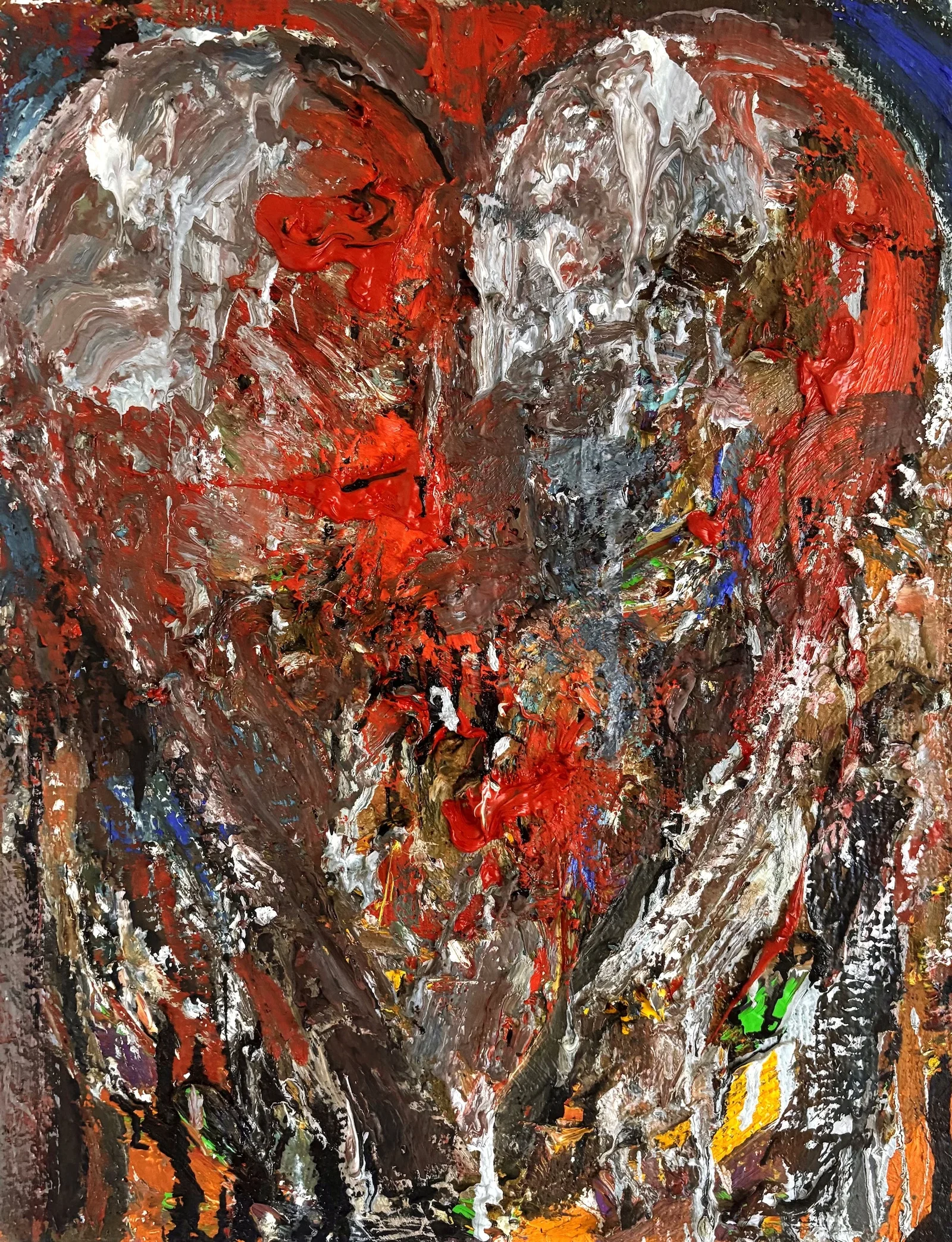 Jim Dine, Cadmium Red Medium, 2021