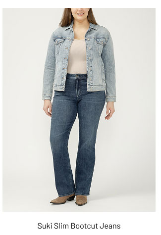 Suki Slim Bootcut Jeans