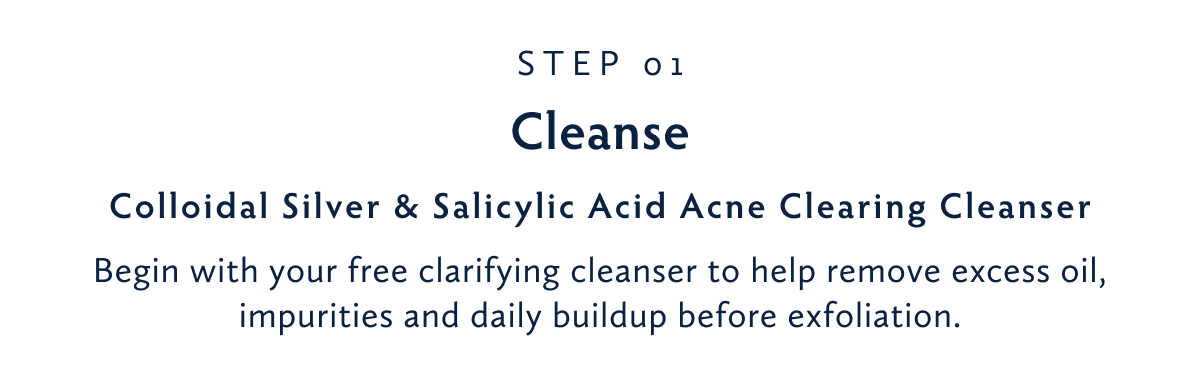 Shop Colloidal Silver & Salicylic Acid Acne Clearing Cleanser