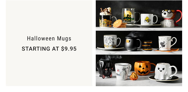 Halloween Mugs - Starting at $9.95