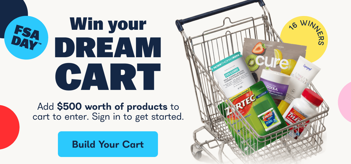 Win your cart. Add $500 worth of products to cart to enter. Sign in to get started. - Build your cart.