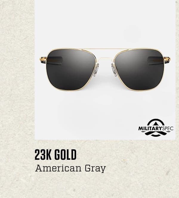 Aviator - Military Special Edition - 23k Gold