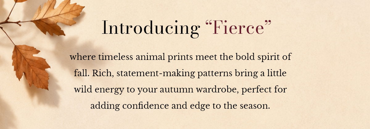 introducing Fierce