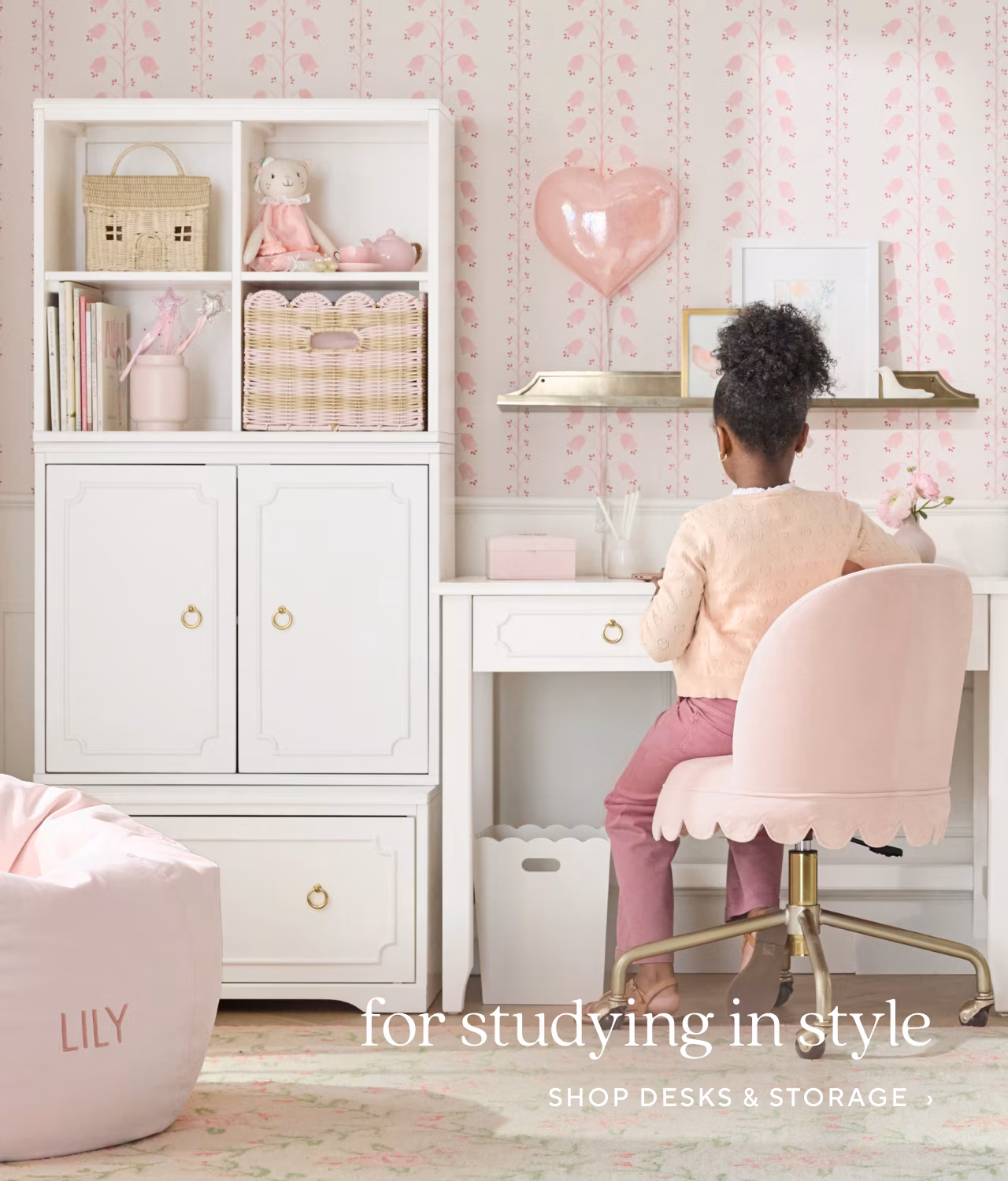 shop desks & storage