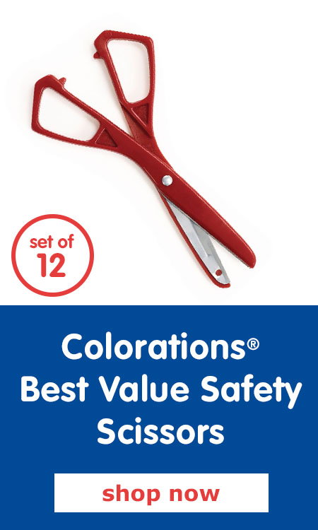 Colorations® Best Value Safety Scissors