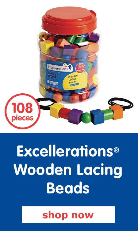 Excellerations® Wooden Lace Beads