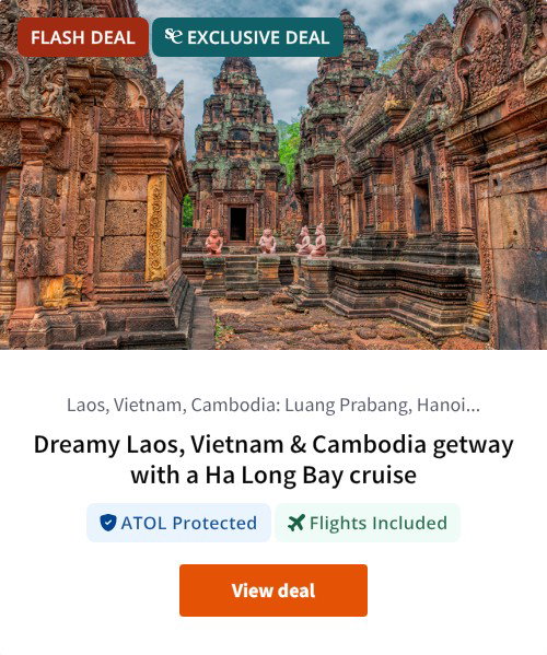 Dreamy Laos, Vietnam &amp; Cambodia getway with a Ha Long Bay cruise