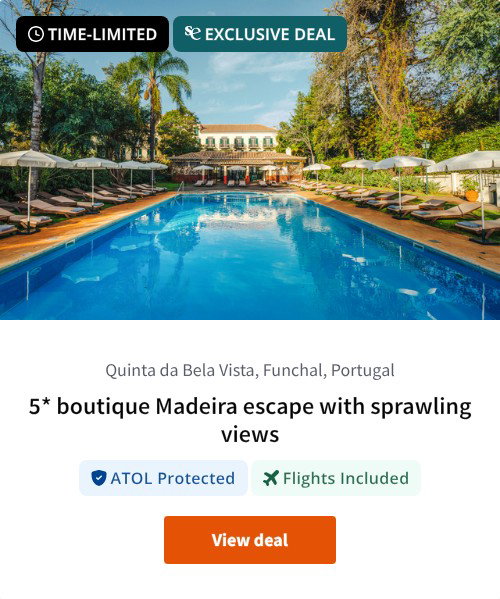 5* boutique Madeira escape with sprawling views