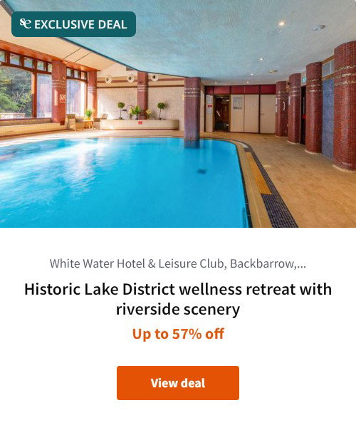 Historic Lake District wellness retreat with riverside scenery