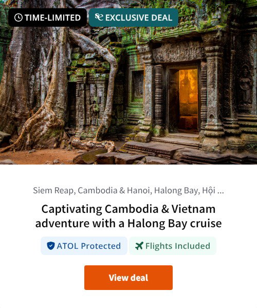 Captivating Cambodia &amp; Vietnam adventure with a Halong Bay cruise